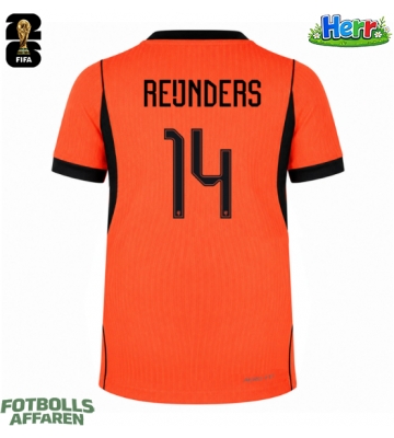 Nederländerna Tijjani Reijnders #14 Hemmatröja VM 2026 Kortärmad